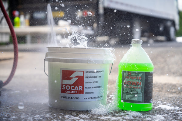 Hammer Down Heavy Duty Truck Wash Soap with Wax