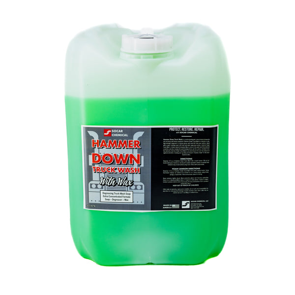 Hammer Down Heavy Duty Truck Wash Soap with Wax