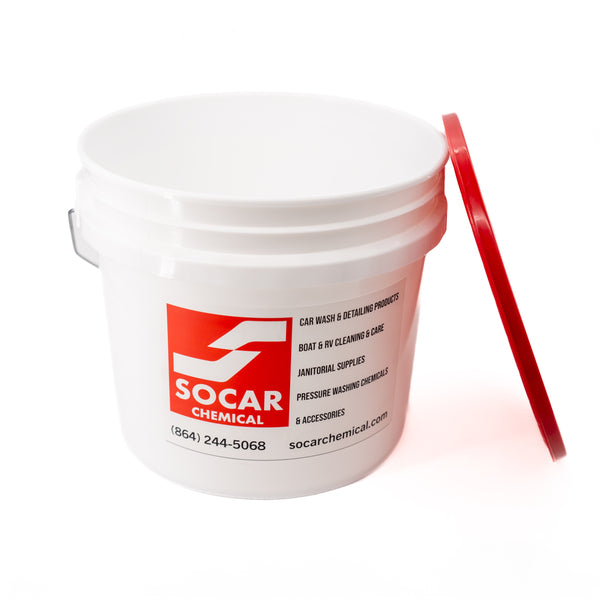 3.5 Gallon Wash Bucket w/EZ Peel Lid