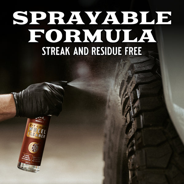 Pit Crew Wheel Cleaner with PrecisionClean Technology™