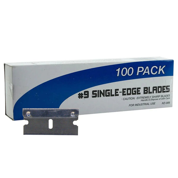#9 Single Edge Razor Blades (box of 100)