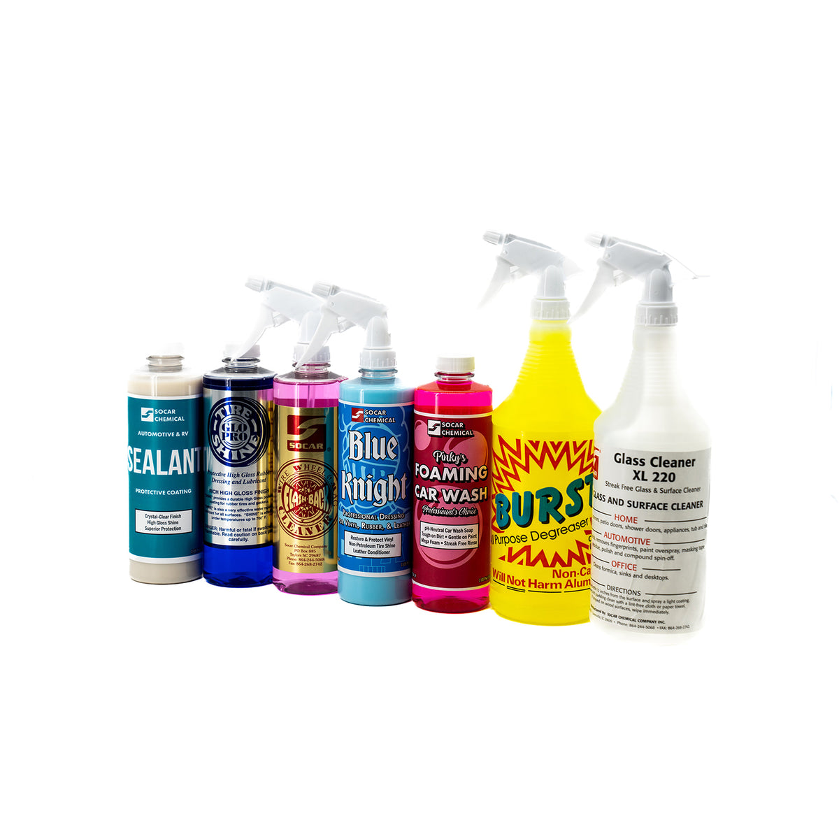 Exterior Car Wash Detailer Bundle/Kit | 13pcs Detailing Supplies - 4 Part Decontaminate Kit, Ceramic Wax Spray, Microfiber Towels | Torque Detail