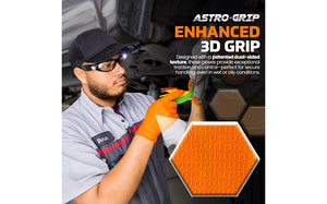 Astro-Grip® Powder-Free Exam Grade Nitrile Disposable Gloves - 7 Mil - 100PK