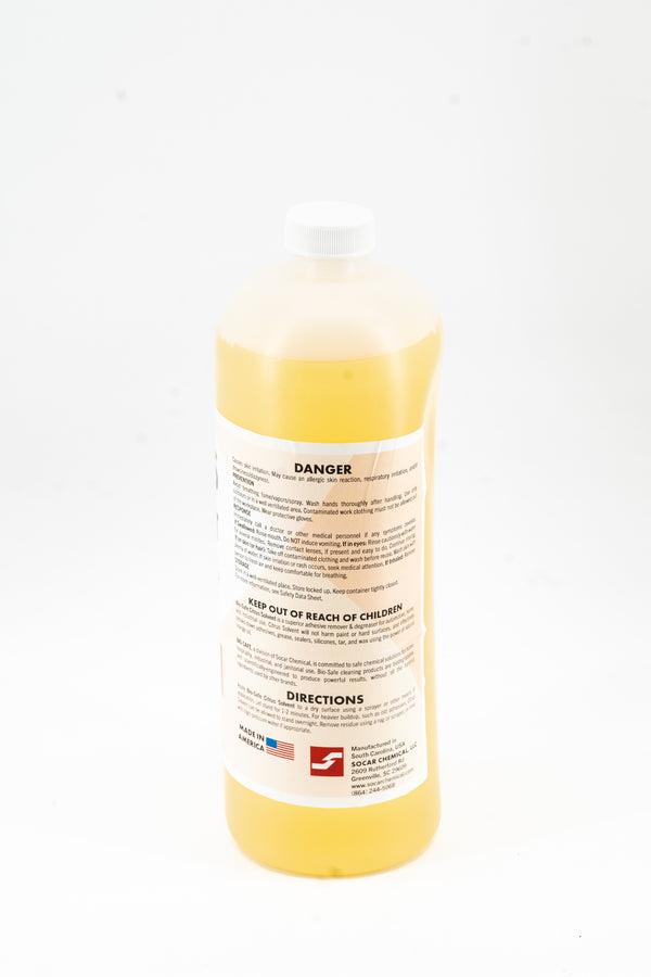 Bio-Safe Citrus Solvent Industrial Grade Adhesive Remover