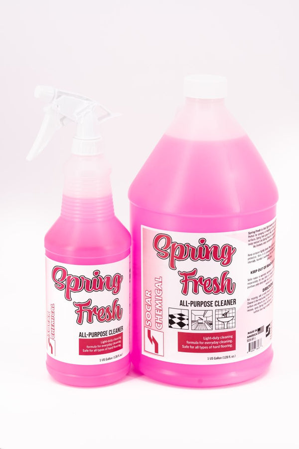 Spring Fresh - Zero Residue Interior Surface Cleaner