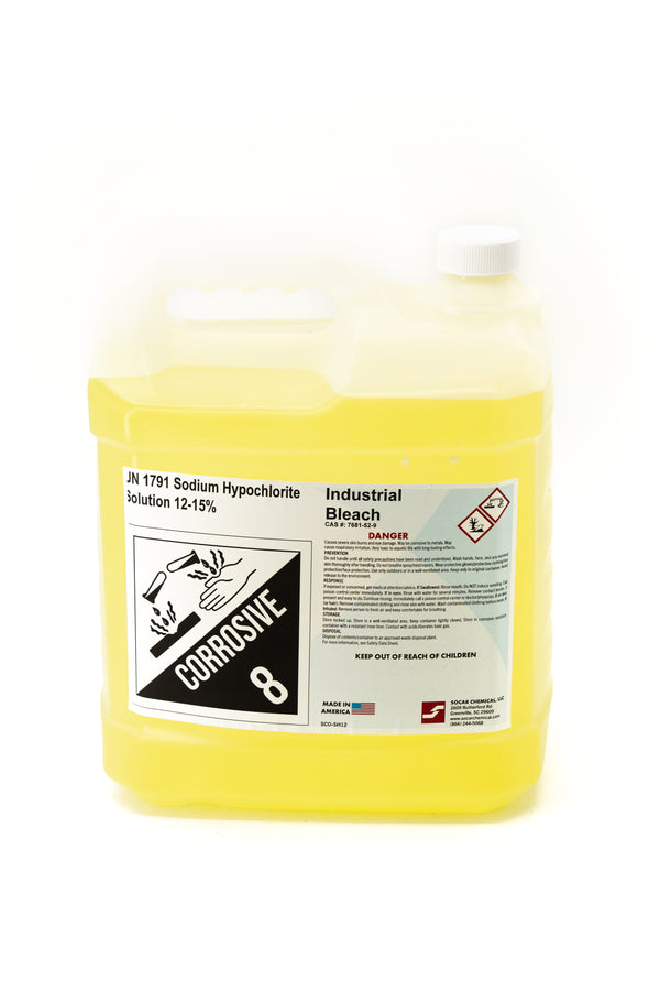 Industrial Bleach (Sodium Hypochlorite 12.5%, SH)