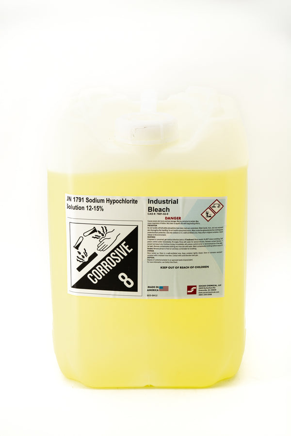 Industrial Bleach (Sodium Hypochlorite 12.5%, SH)