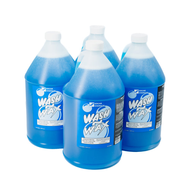 SOCAR Wash n Wax - pH Neutral Car Wash Soap Infused with Carnauba Wax