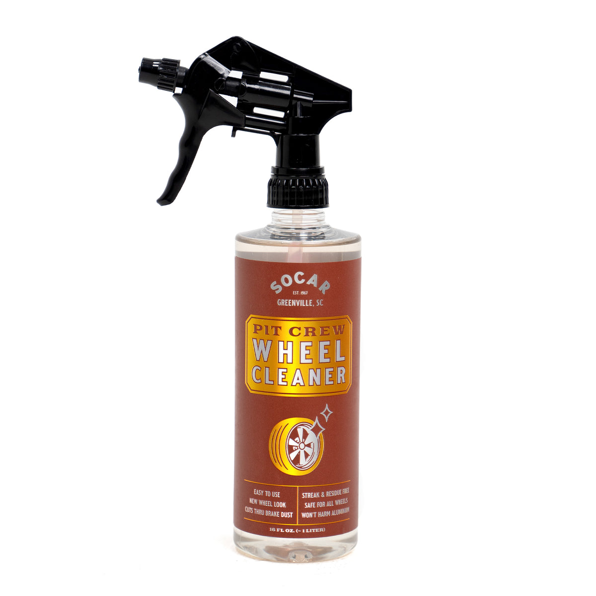 Pit Crew Wheel Cleaner with PrecisionClean Technology™ – Socar Chemical