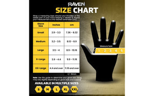Raven® Powder-Free Exam Grade Nitrile Disposable Gloves - 7 Mil - 100PK