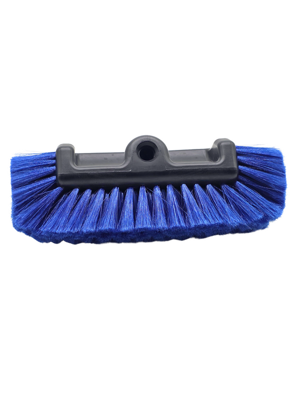 Hi-Tech 14” Car Wash Brush Head – Soft Bristles for Cars, Trucks, RVs, Boats, Campers – Multi-Level Design – Fits Threaded Handles – Flow-Thru Capable