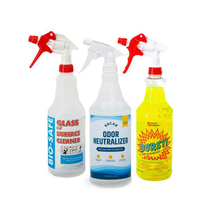 SOCAR Home Sweet Home Bundle - All-Purpose Degreaser, Glass & Surface Cleaner, Odor Neutralizer, 3-Pack Microfiber Towels for Fresh Home